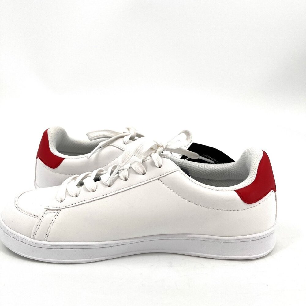 Tommy Hilfiger Jolix Sneakers White Mens Size 9M Synthetic Round Toe Lace Up - Picture 8 of 14